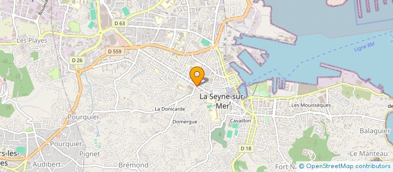 localisation de l'entreprise LE CEDRE DU DADDA à HYERES