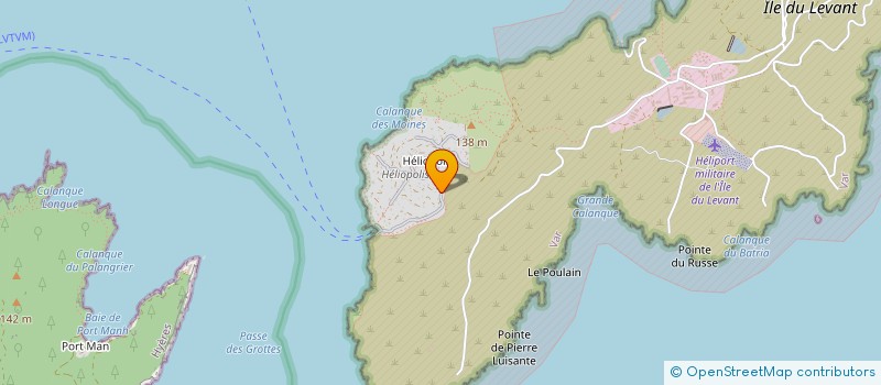localisation de l'entreprise LE CEINTURON 3 à HYERES