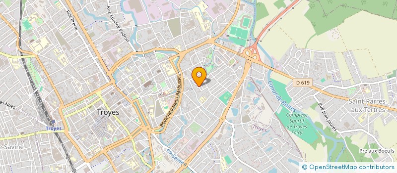 localisation de l'entreprise LE CELESTE  TROYES