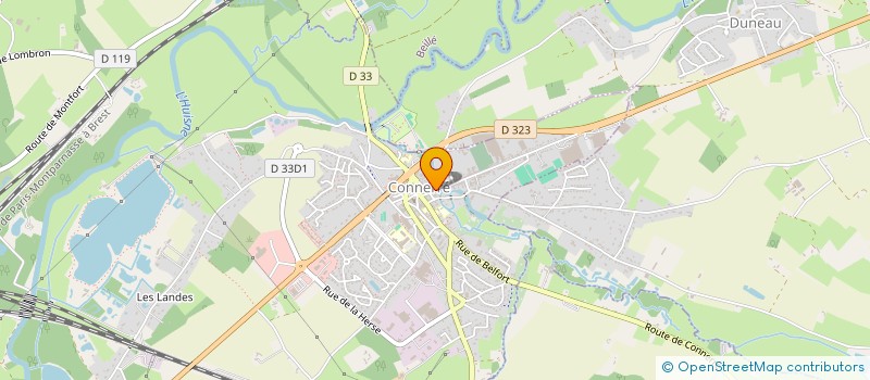 localisation de l'entreprise LE CELLIER DE CONNERRE  CONNERRE