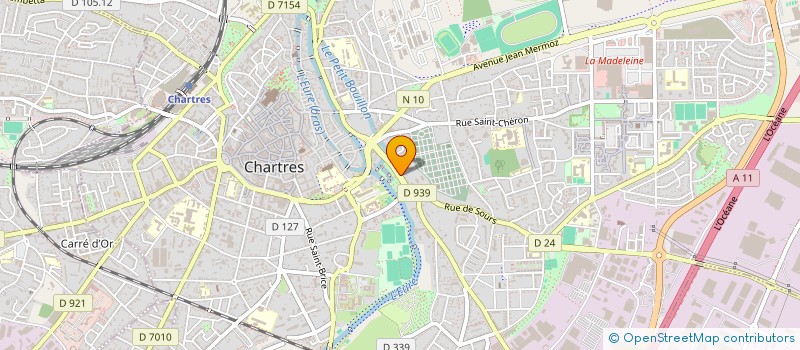localisation de l'entreprise LE CELLIER DE LA GRAPPE à CHARTRES