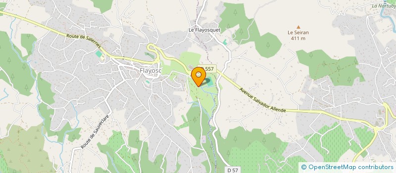 localisation de l'entreprise LE CELLIER DES 3 COLLINES à FLAYOSC