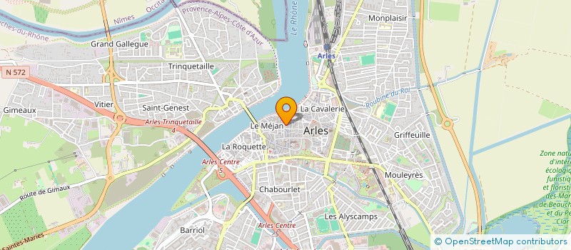localisation de l'entreprise LE CELLIER DU FORUM à ARLES