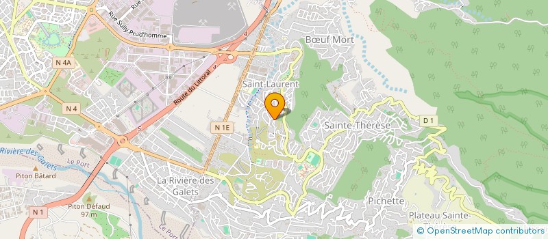 localisation de l'entreprise LE CENOMANS à LA POSSESSION