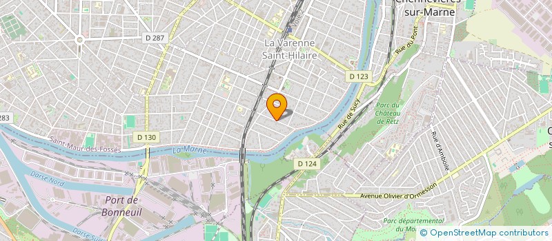 localisation de l'entreprise LE CENTENAIRE à SAINT-MAUR-DES-FOSSES