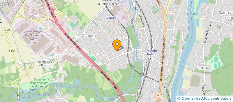 localisation de l'entreprise LE CENTENAIRE DE LA GUERRE 1914 - 1919  VILLABE