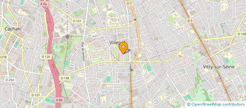 localisation de l'entreprise LE CENTIEME  VILLEJUIF