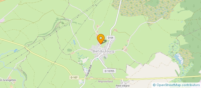 localisation de l'entreprise LE CENTRAL  CENSEAU