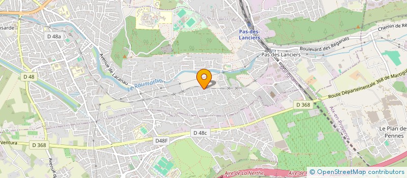 localisation de l'entreprise LE CENTRE  MARIGNANE