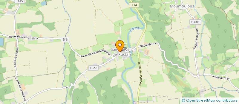 localisation de l'entreprise LE CENTRE AGRICOLE à RABASTENS-DE-BIGORRE
