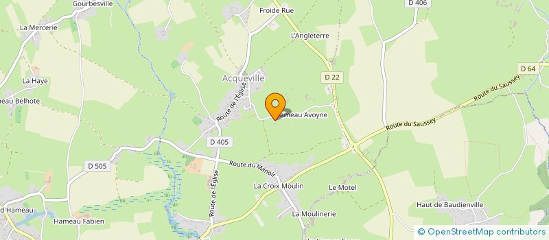 localisation de l'entreprise LE CENTRE AJNA  LA HAGUE