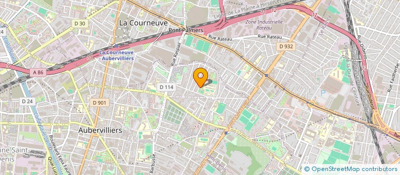 localisation de l'entreprise LE CENTRE DES ARTS DE LA PAROLE  PARIS