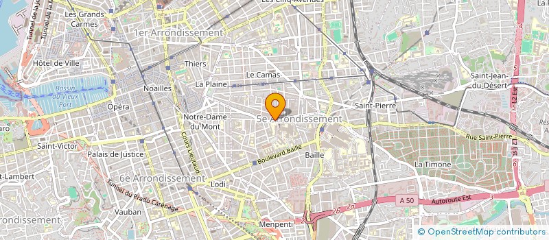 localisation de l'entreprise LE CENTRE EUROPEEN DE RECHERCHES SUR LE MONDE MUSULMAN à MARSEILLE