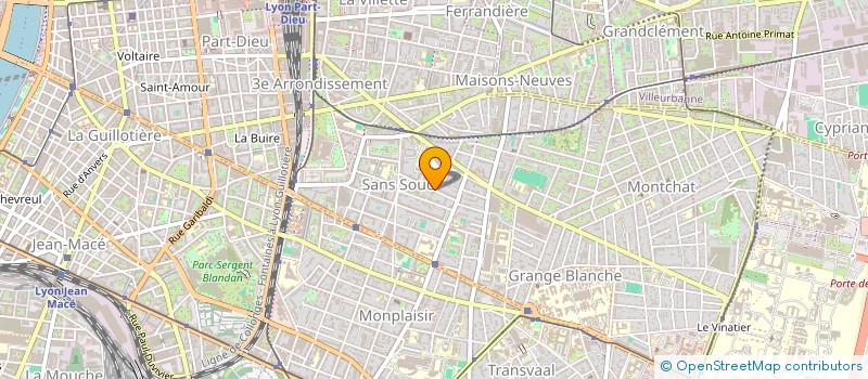 localisation de l'entreprise LE CENTRE NUWA  SAINT-SORLIN-EN-BUGEY