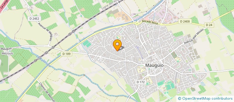 localisation de l'entreprise LE CENTRE VILLE à MAUGUIO