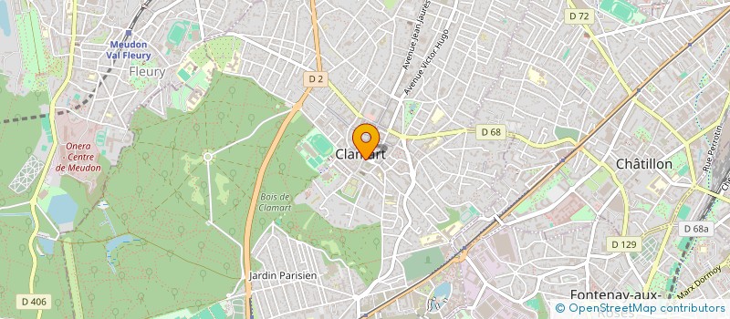 localisation de l'entreprise LE CENTREIZE à CLAMART