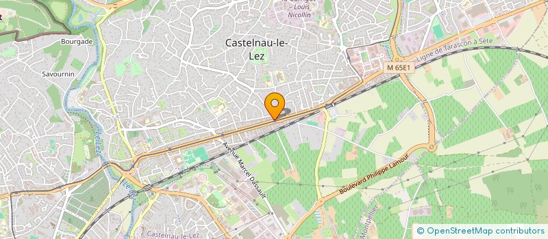 localisation de l'entreprise LE CENTURION à CASTELNAU-LE-LEZ