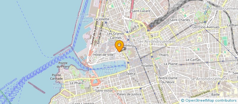 localisation de l'entreprise LE CEPHALOPOTE à MARSEILLE