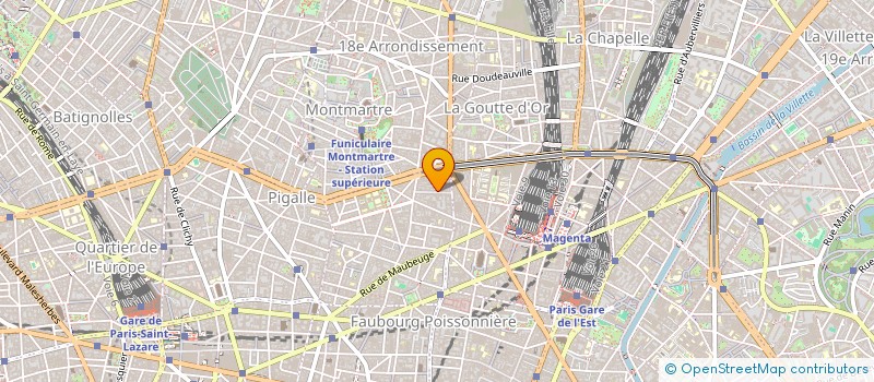 localisation de l'entreprise LE CERCLE  PARIS