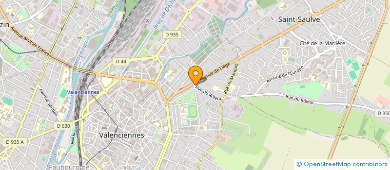 localisation de l'entreprise LE CERCLE à VALENCIENNES