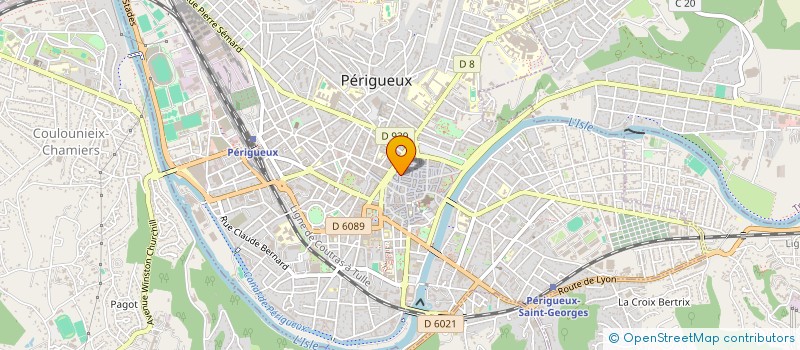 localisation de l'entreprise LE CERCLE à PERIGUEUX