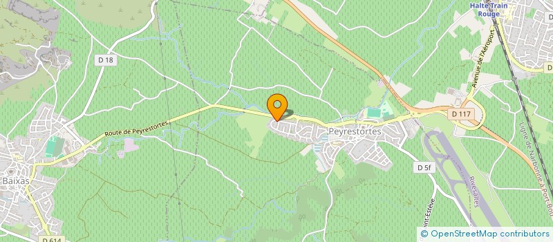 localisation de l'entreprise LE CERCLE  PEYRESTORTES