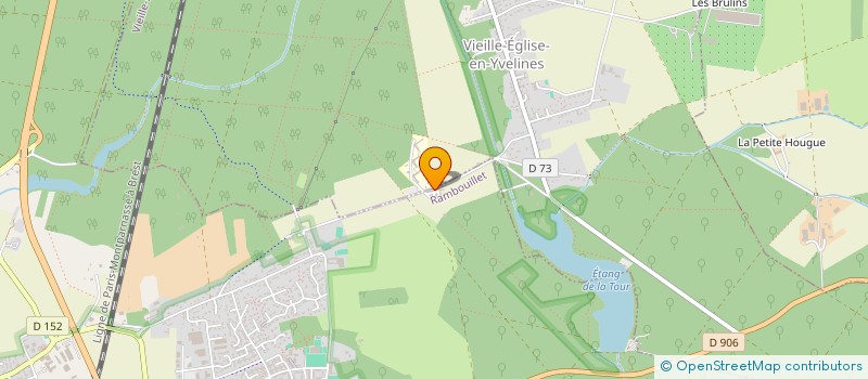 localisation de l'entreprise LE CERCLE D'EXCELLENCE à RAMBOUILLET