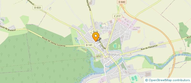 localisation de l'entreprise LE CERCLE DE KAIBURR (LCDK)  SAINT-SEBASTIEN-DE-MORSENT