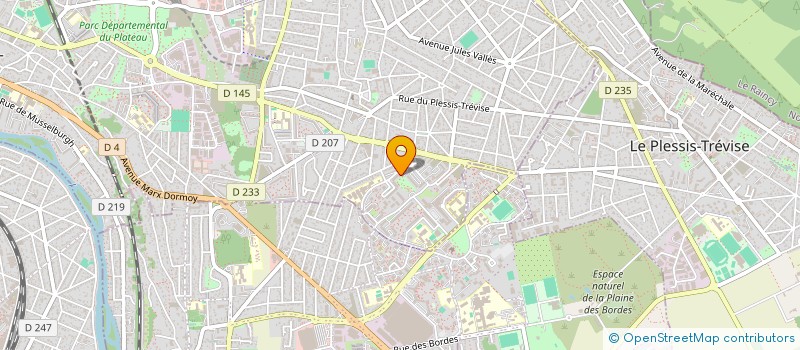localisation de l'entreprise LE CERCLE DE KITA à CHAMPIGNY-SUR-MARNE