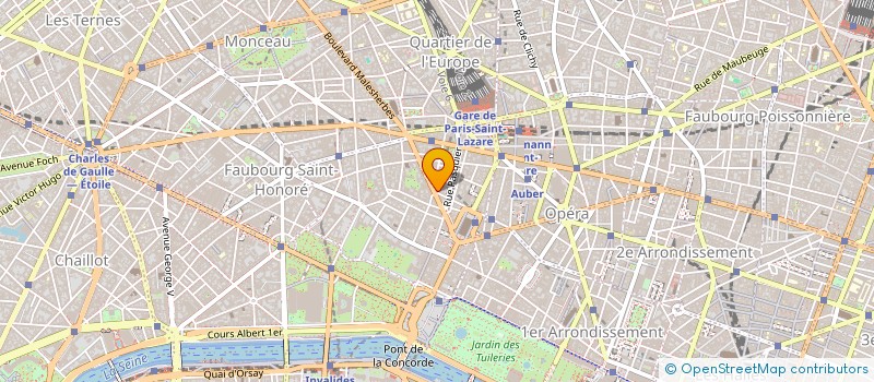 localisation de l'entreprise LE CERCLE DE L'EPARGNE à PARIS