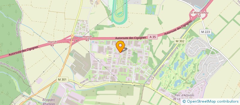 localisation de l'entreprise LE CERCLE DE L'ORGE à HŒRDT