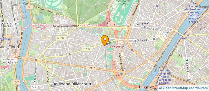 localisation de l'entreprise LE CERCLE DE LA REFORME DE L'ETAT à BOULOGNE-BILLANCOURT
