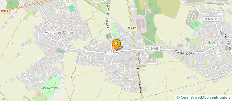 localisation de l'entreprise LE CERCLE DE NYMERIA  HAISNES