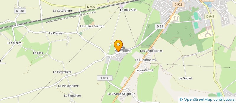 localisation de l'entreprise LE CERCLE DES AMIS à VAUPILLON