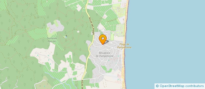 localisation de l'entreprise LE CERCLE DES AMOUREUX DE PAMPELONE à RAMATUELLE