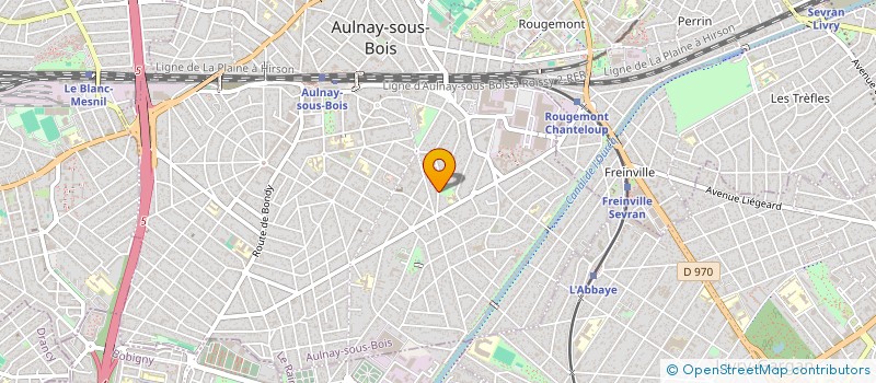 localisation de l'entreprise LE CERCLE DES CONTEURS DISPARATES à AULNAY-SOUS-BOIS