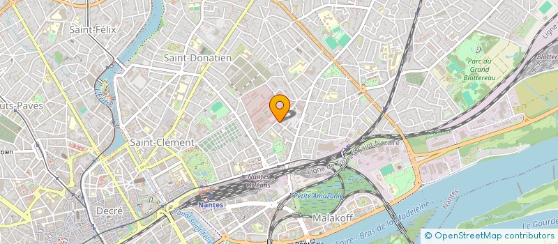 localisation de l'entreprise LE CERCLE DES ECRITURES DE NANTES à NANTES