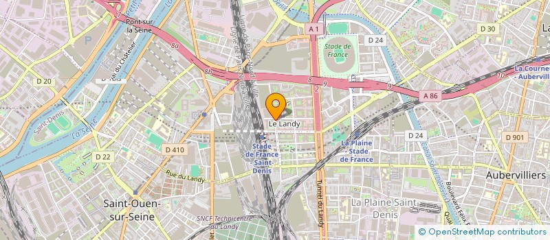 localisation de l'entreprise LE CERCLE DES EPARGNANTS à SAINT-DENIS