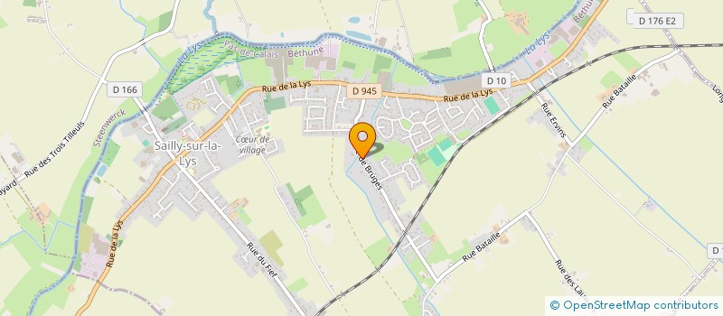 localisation de l'entreprise LE CERCLE DES PIRATES MAUDITS  SAILLY-SUR-LA-LYS