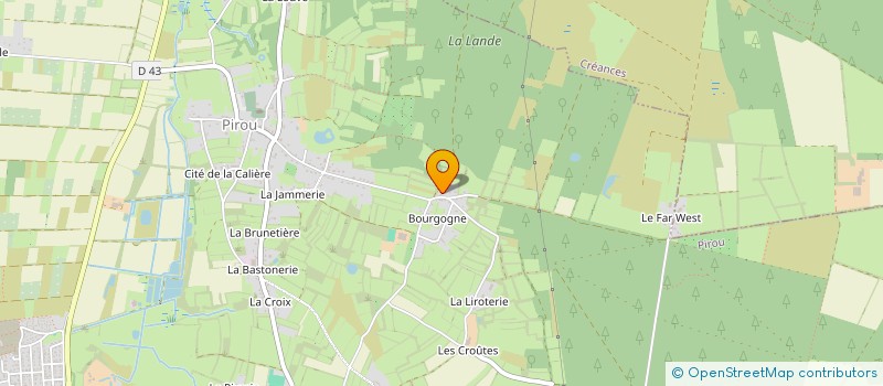 localisation de l'entreprise LE CERCLE DES PIROUMANES  PIROU