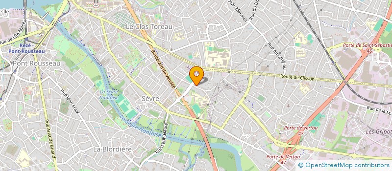 localisation de l'entreprise LE CERCLE DES POSSIBLES à NANTES
