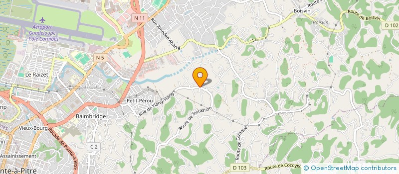 localisation de l'entreprise LE CERCLE DES SOLITAIRES à LES ABYMES
