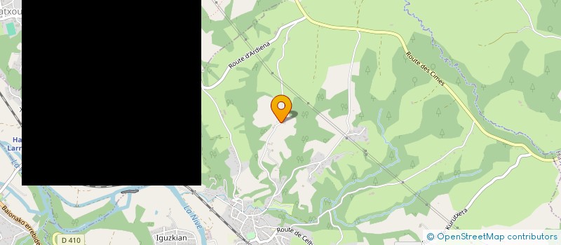 localisation de l'entreprise LE CERCLE DES SONS  CAMBO-LES-BAINS