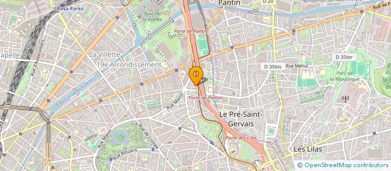 localisation de l'entreprise LE CERCLE DU BOHNEUR  PARIS