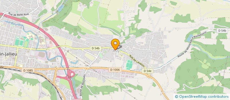 localisation de l'entreprise LE CERCLE DU SAC NOIR  SAINT-SAVIN