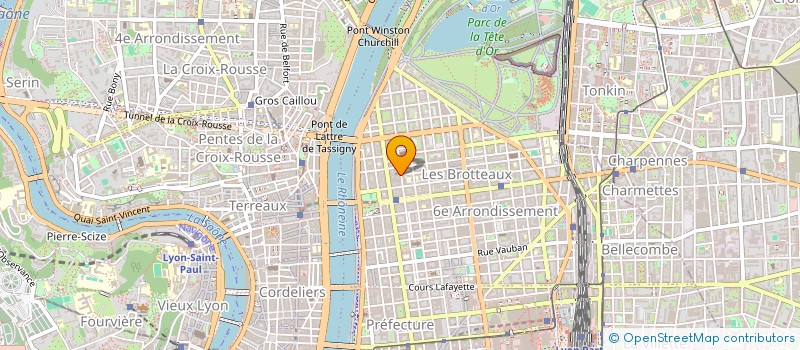 localisation de l'entreprise LE CERCLE FEAL  LYON