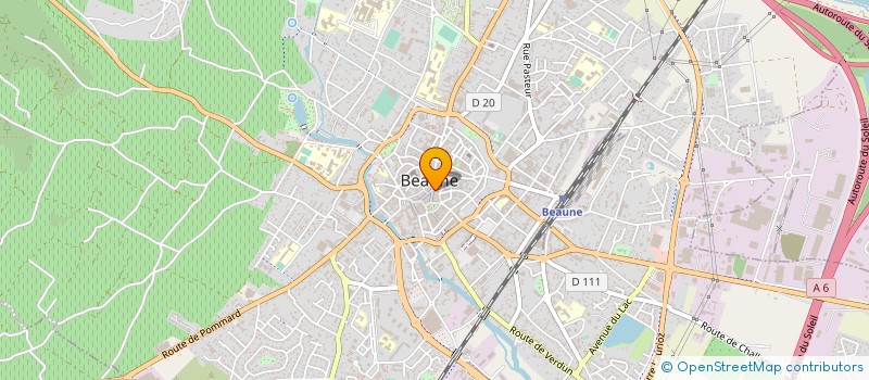 localisation de l'entreprise LE CERCLE OENOPHILE DU CHANCELIER à BEAUNE
