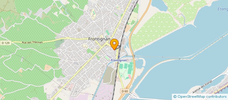 localisation de l'entreprise LE CERCLE PREMIER - RASSEMBLEMENT à FRONTIGNAN