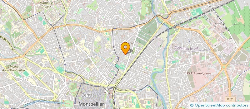 localisation de l'entreprise LE CERCLE SYSTEMIQUE à MONTPELLIER