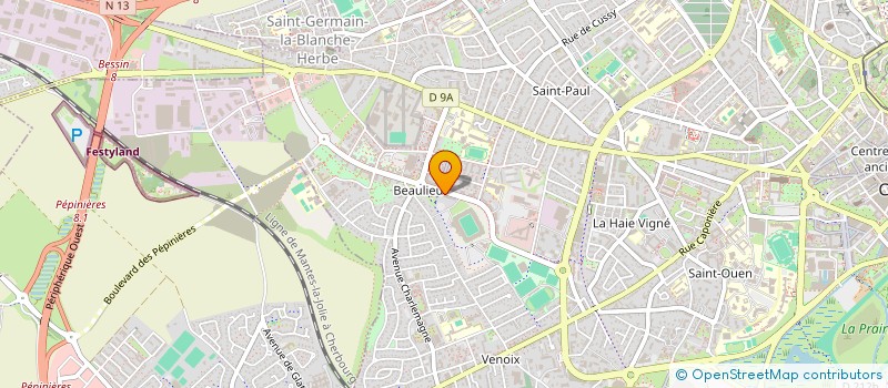 localisation de l'entreprise LE CERCLE VIGILANCE & MEMOIRE à CAEN